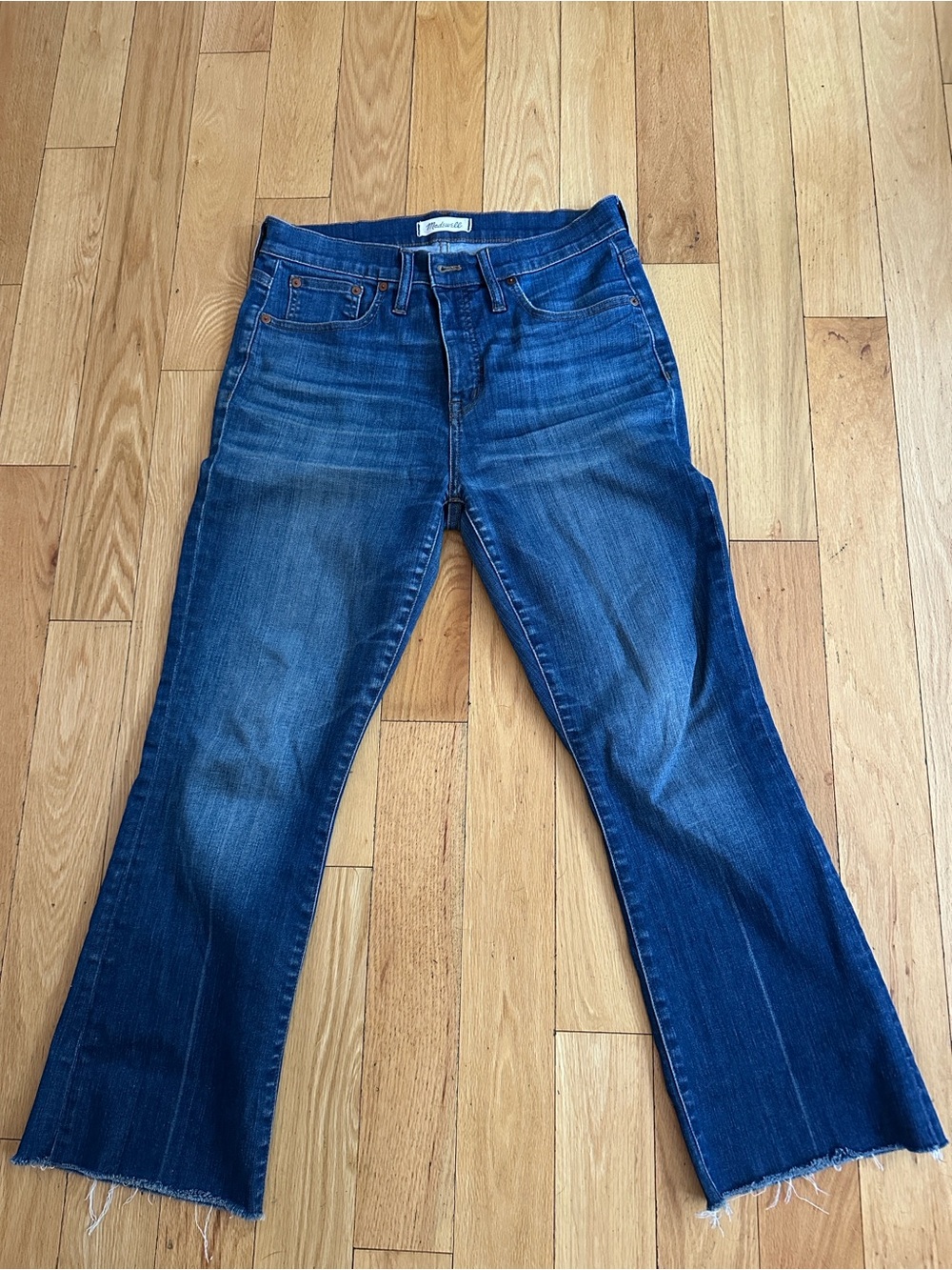 Madewell Cali Demi-Boot ~ Vintage Dark Denim Wash